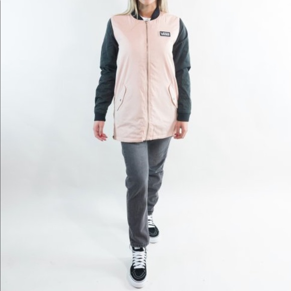 💖MEGA SALE💖VANS BOOM BOOM LONG Women’s JACKET Size S VN0A3PDOOBJ - Picture 3 of 8